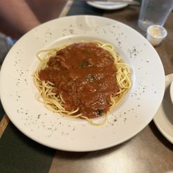 Nicole's Italian Restaurant - Spaghetti With Italian Sausage