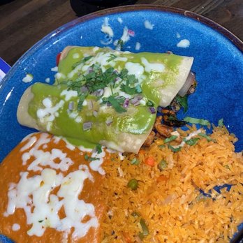 Fiesta Azul Tequila House - Chicken & Spinach Enchilada - Mexican Near Me - Melbourne, Florida Fiesta Azul Tequila House - Chicken & Spinach Enchilada - Mexican Near Me - Melbourne, Florida