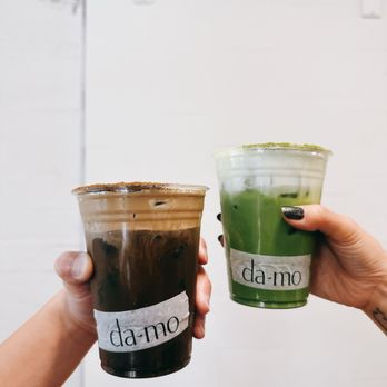 Damo - Hojicha Einspanner + Matcha Einspanner - Coffee & Tea Near Me - Los Angeles, California Damo - Hojicha Einspanner + Matcha Einspanner - Coffee & Tea Near Me - Los Angeles, California
