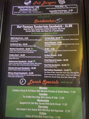 Menu photo 3 Johnsons Corner Alton, IL