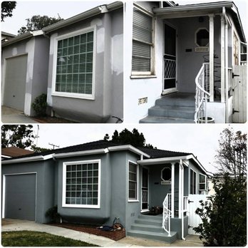 Benavides Paint - Before and after Manhattan Beach Home - Painters Near Me - Inglewood, California