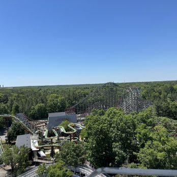 Kings Dominion - View from the Eiffel Tower - Amusement Parks Near Me - Doswell, Virginia Kings Dominion - View from the Eiffel Tower - Amusement Parks Near Me - Doswell, Virginia