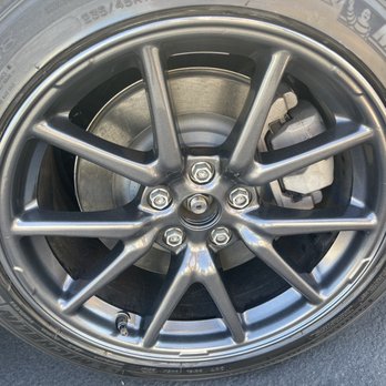 Raad Auto - After curb rash repair (the cover is off but look at the rims) - Wheel & Rim Repair Near Me Raad Auto - After curb rash repair (the cover is off but look at the rims) - Wheel & Rim Repair Near Me