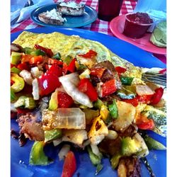 Mexican Omlet @ Pauline's.Chicago, IL Breakfast Lunch Brunch.Very Busy in Weekends . Old Legendary Place in Ravenswood .Cool!