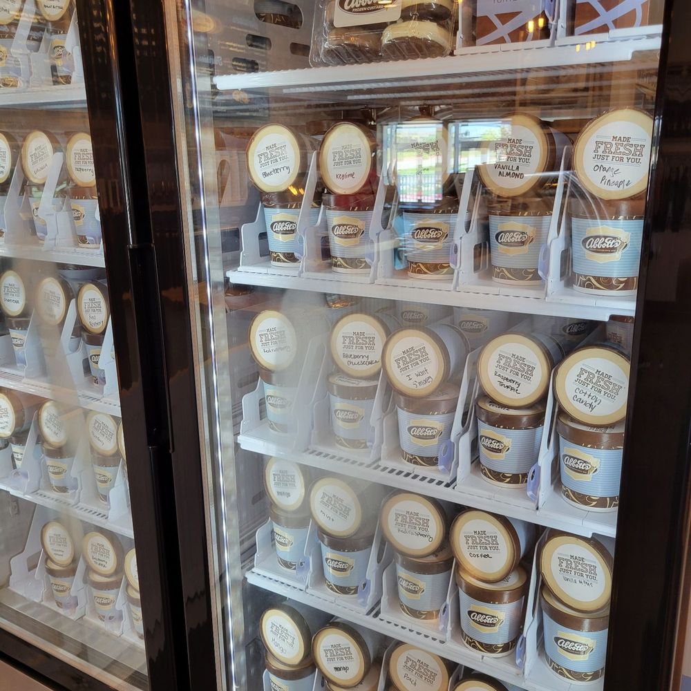 Abbotts Frozen Custard - Pint sized ice cream/ custard for sale. - Ice Cream & Frozen Yogurt Near Me - McKinney, Texas Abbotts Frozen Custard - Pint sized ice cream/ custard for sale. - Ice Cream & Frozen Yogurt Near Me - McKinney, Texas