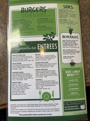 Menu photo 7 Dale's Franklin, IN