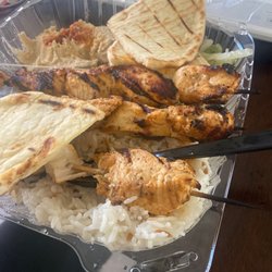 Grill Santa Rosa - Chicken Shish Kebab Plate