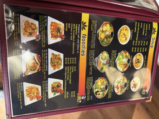 Menu photo 1 Thai Thai Cuisine Escondido, CA