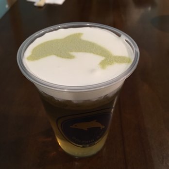 Dolphin Bay - Sea salt cream green tea - Taiwanese Near Me - Boston, Massachusetts