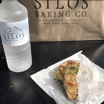 Silos Baking - I enjoyed "the Prize Pig" super yummy cheddar, choice, and bacon biscuit! - Cupcakes Near Me - Waco, Texas Silos Baking - I enjoyed "the Prize Pig" super yummy cheddar, choice, and bacon biscuit! - Cupcakes Near Me - Waco, Texas