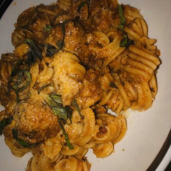Von's 1000Spirits - Spicy Fennel Meatballs with Lusty Lady Marinara- would recommend if it's your type of thing - New American Near Me - Seattle, Washington