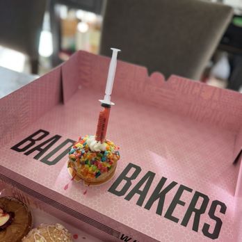 BAD Bakers - Strawberry syringe filing 2.16.25 - Bakeries Near Me - Santa Ana, California