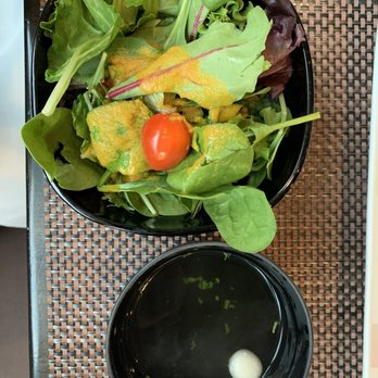 Tomo - Salad + Soup included with entree order. - Japanese Near Me - Atlanta, Georgia Tomo - Salad + Soup included with entree order. - Japanese Near Me - Atlanta, Georgia