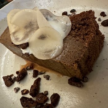 L'Oca d'Oro - Chocolate and Beef Fat Cake - Italian Near Me - Austin, Texas