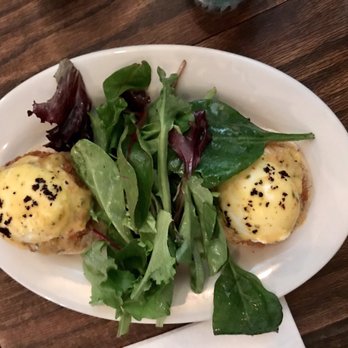 Freemans - Crab Cake Benedict - Breakfast & Brunch Near Me - New York, New York