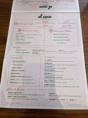 Menu photo 6 El Coco New York, NY