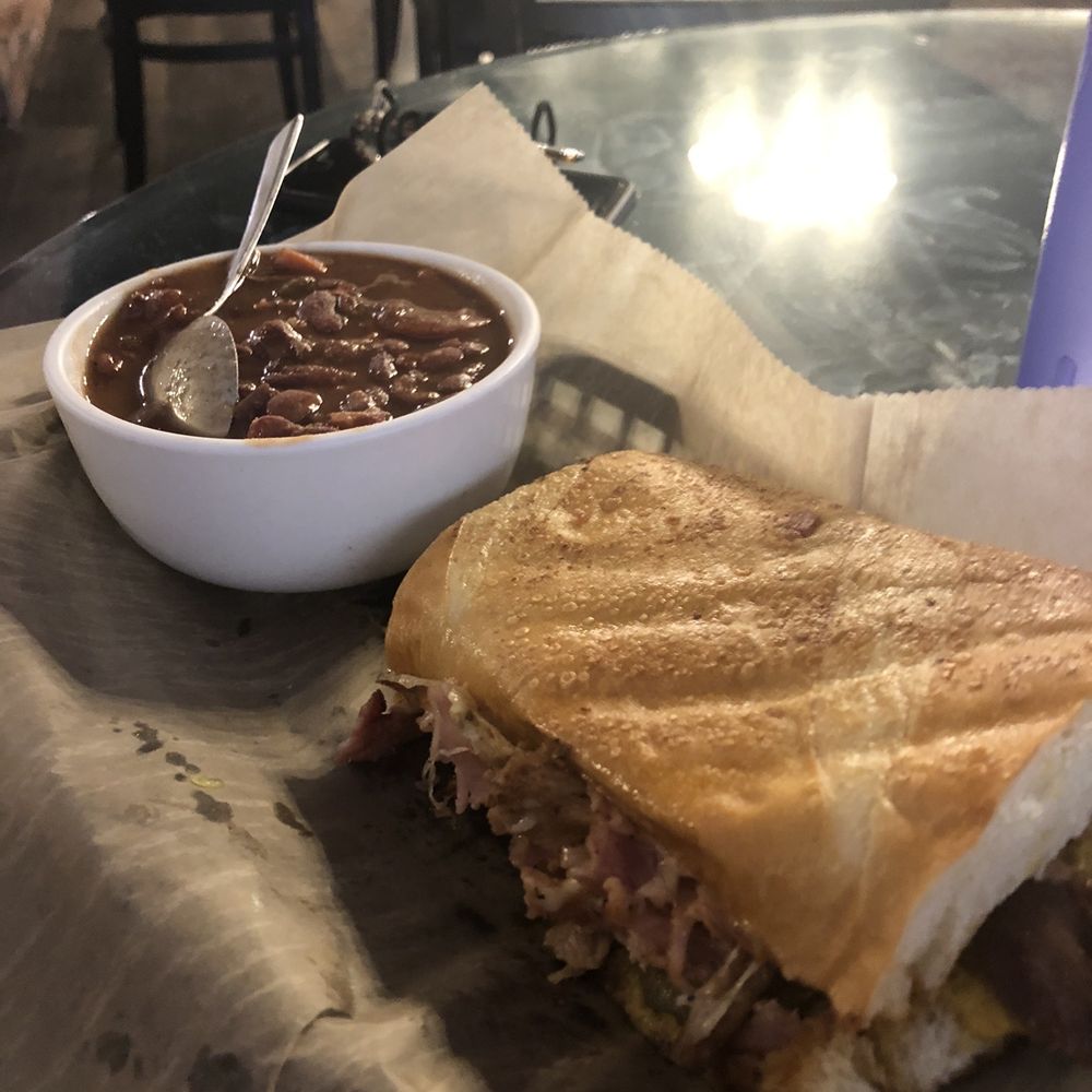 1/2 sandwich and red beans and rice 1/2 sandwich and red beans and rice