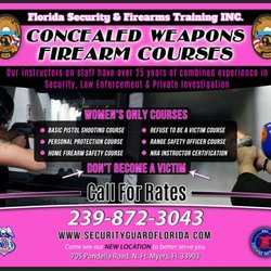 Florida Security & Firearms Training