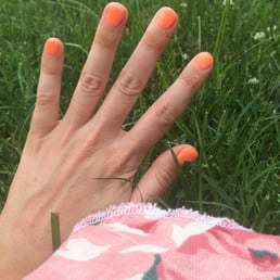 Gel nails, well done! Hope they last... Gel nails, well done! Hope they last...