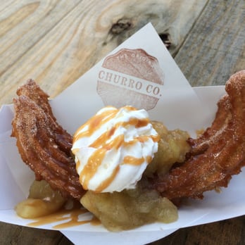 Churro Co - Newest churro creation: Texas Comfort
Churros, apple pie filling, caramel, whipped cream - Desserts Near Me - Austin, Texas Churro Co - Newest churro creation: Texas Comfort
Churros, apple pie filling, caramel, whipped cream - Desserts Near Me - Austin, Texas