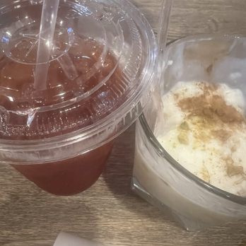 Dvine Mediterranean Experience - Brea - Rice Pudding Jallab - Mediterranean Near Me - Brea, California