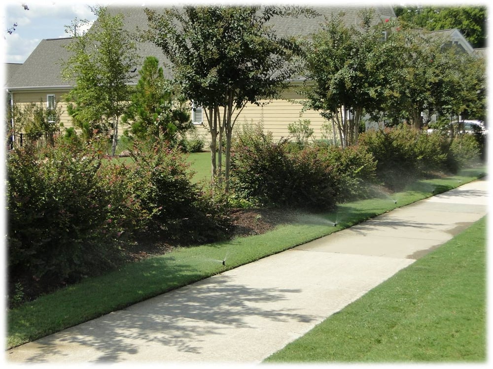 Slide of Greenway Irrigation