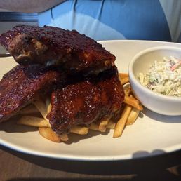 36-Hour Pork Ribs Coleslaw Fries 36-Hour Pork Ribs Coleslaw Fries