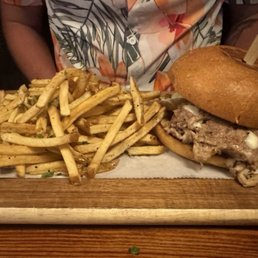 Pork chop sandwich Pork chop sandwich