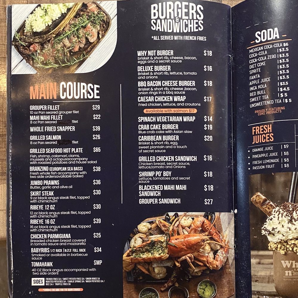 Why Not - Seafood Near Me - Hollywood, Florida Why Not - Seafood Near Me - Hollywood, Florida