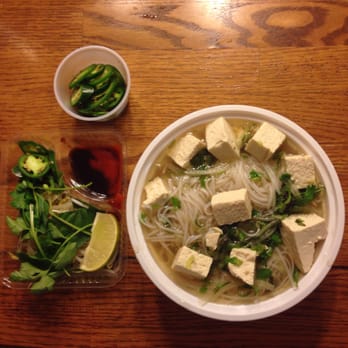 6-1-Pho - Veggie pho with extra jalapeños - Vietnamese Near Me - Columbus, Ohio 6-1-Pho - Veggie pho with extra jalapeños - Vietnamese Near Me - Columbus, Ohio