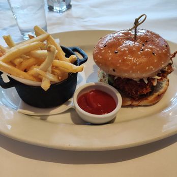 Lindey's - Crispy Spicy Chicken Sandwich - New American Near Me - Columbus, Ohio Lindey's - Crispy Spicy Chicken Sandwich - New American Near Me - Columbus, Ohio