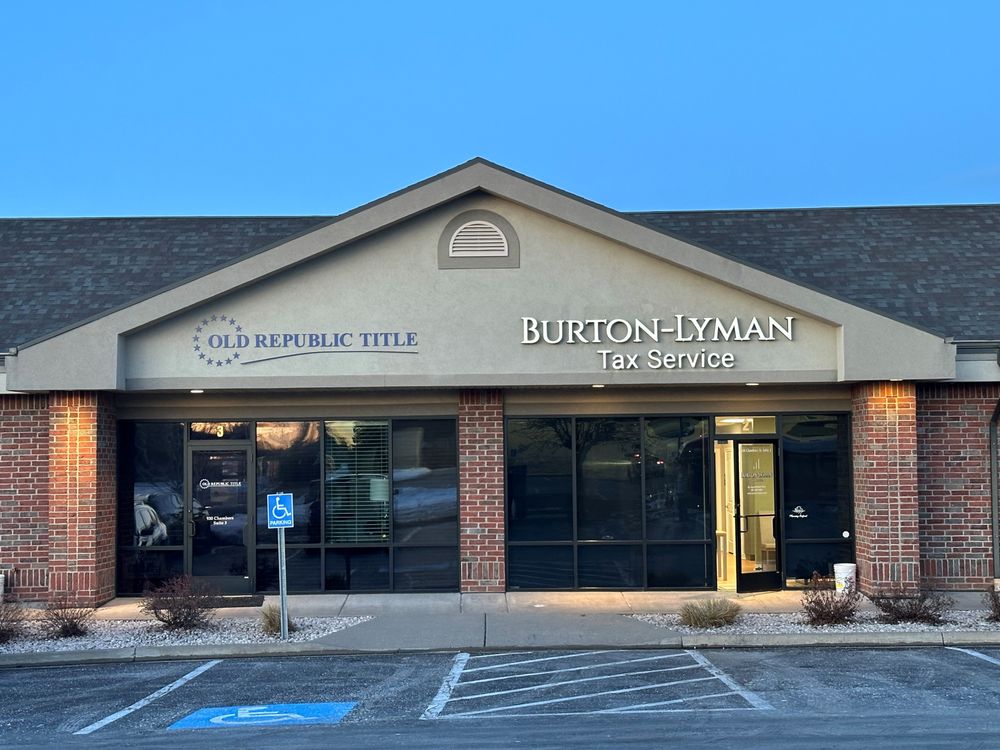 BURTONLYMAN TAX SERVICE Updated July 2024 930 Chambers St, South