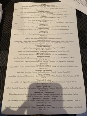 Menu photo 8 Baci Cafe and Wine Bar Healdsburg, CA