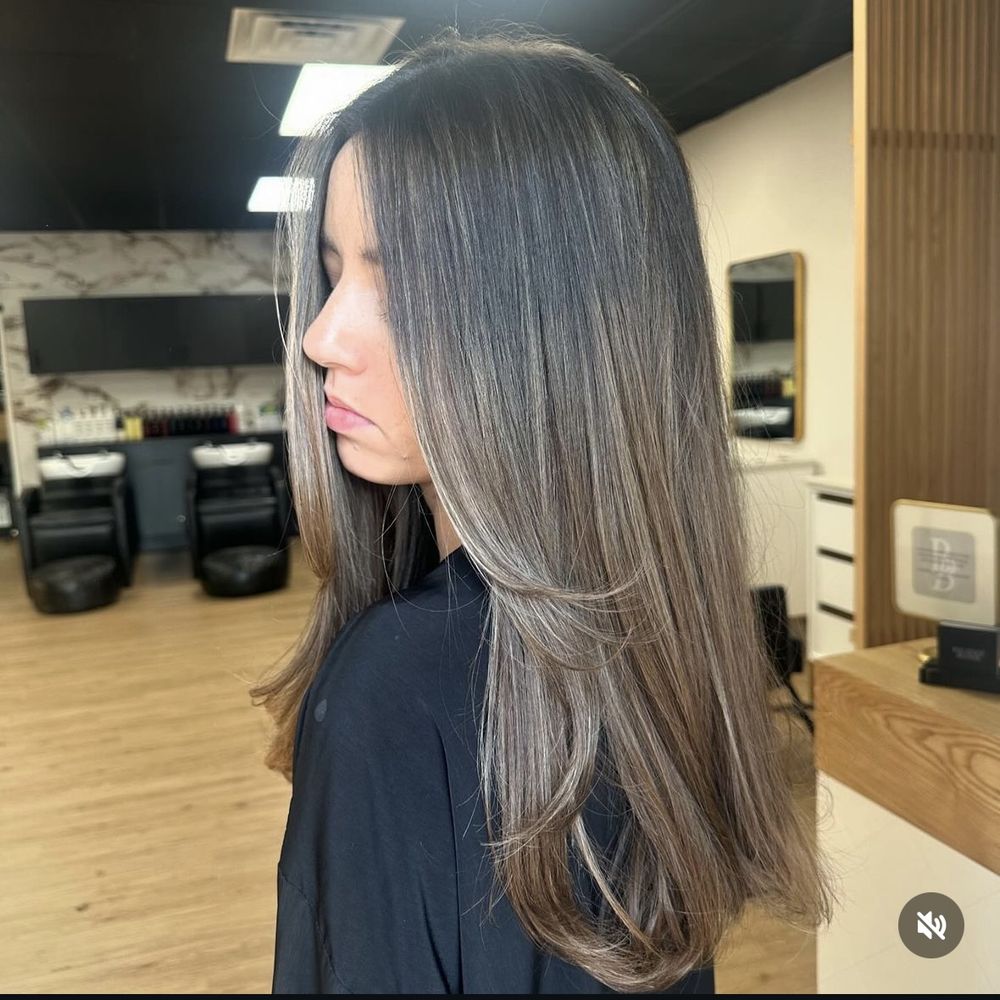 Balayage Blonde Salon Image
