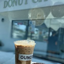 Donut City - Spanish Latte & Devils Food w/Chocolate Sprinkles
