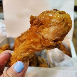 Fried chicken drumstick