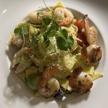 Surfing Deer - Pesto Pappardelle with Shrimp - Seafood Near Me - Seagrove Beach, Florida Surfing Deer - Pesto Pappardelle with Shrimp - Seafood Near Me - Seagrove Beach, Florida