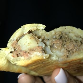 Cafe Abuja - Undercooked MeatPie from CafeAbuja - African Near Me - Houston, Texas