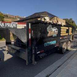 To Go Junk Removal And Hauling - Full trailer loaded and hauled away -- quick and reliable service
