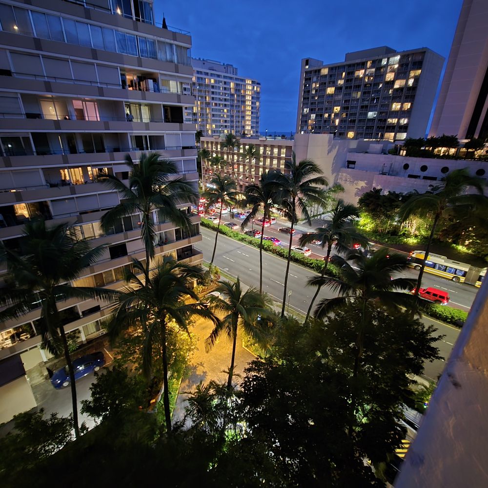 The Equus - The view from our 9th floor balcony - Hotels Near Me - Honolulu, Hawaii The Equus - The view from our 9th floor balcony - Hotels Near Me - Honolulu, Hawaii