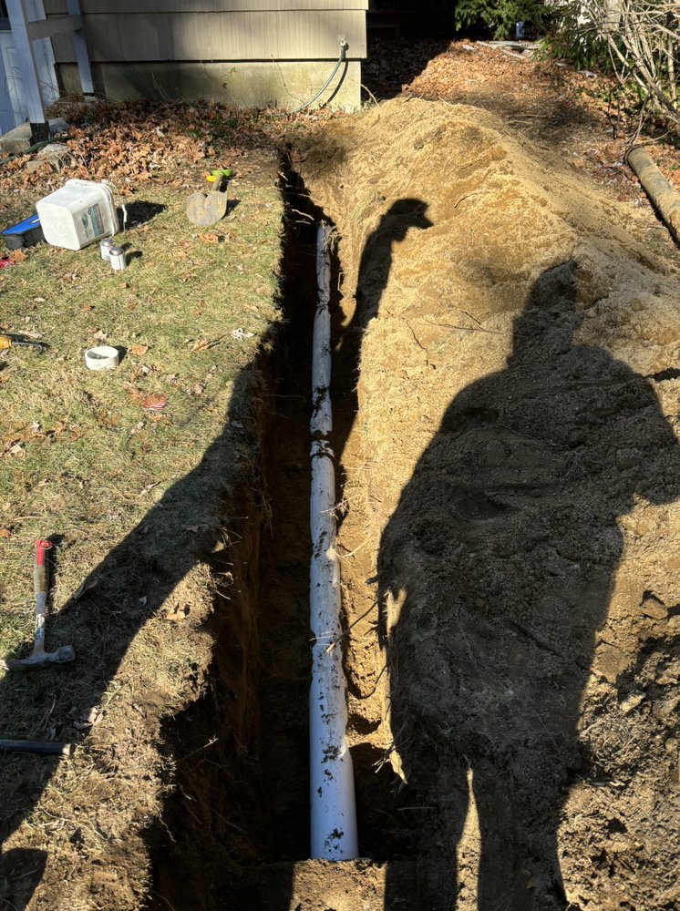 Slide of Central Mass Drain Cleaning