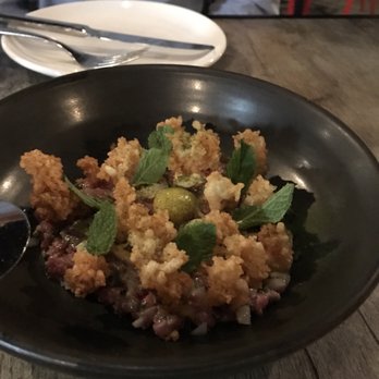 Trust - Beef Tartare - New American Near Me - San Diego, California