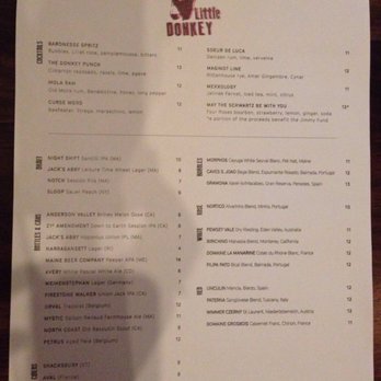 Little Donkey - Menu. - Tapas/Small Plates Near Me - Cambridge, Massachusetts Little Donkey - Menu. - Tapas/Small Plates Near Me - Cambridge, Massachusetts