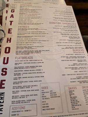 Menu photo 1 Gatehouse Tavern Wake Forest, NC Menu photo 1 Gatehouse Tavern Wake Forest, NC