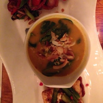 Seasons Restaurant - Pumpkin soup - Modern European Near Me - Amsterdam, New Hampshire