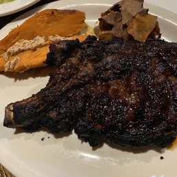 Marinated cowboy ribeye