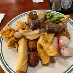 Hong Kong Buffet - Lumberton - Buffet items.