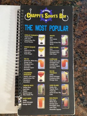 Menu photo 5 Chappy's Puerto Vallarta, JAL