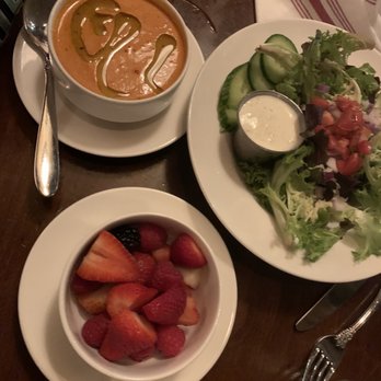 Fork - One of my children got soup, side of fruit and that's my salad. Yum! - New American Near Me - Boise, Idaho Fork - One of my children got soup, side of fruit and that's my salad. Yum! - New American Near Me - Boise, Idaho