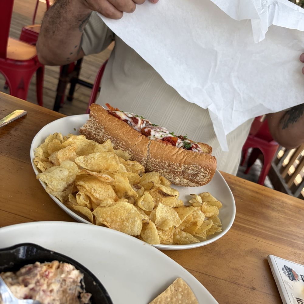 Neighbor's Kitchen & Yard - Meatball Sandwich - Pizza Near Me - Bastrop, Texas